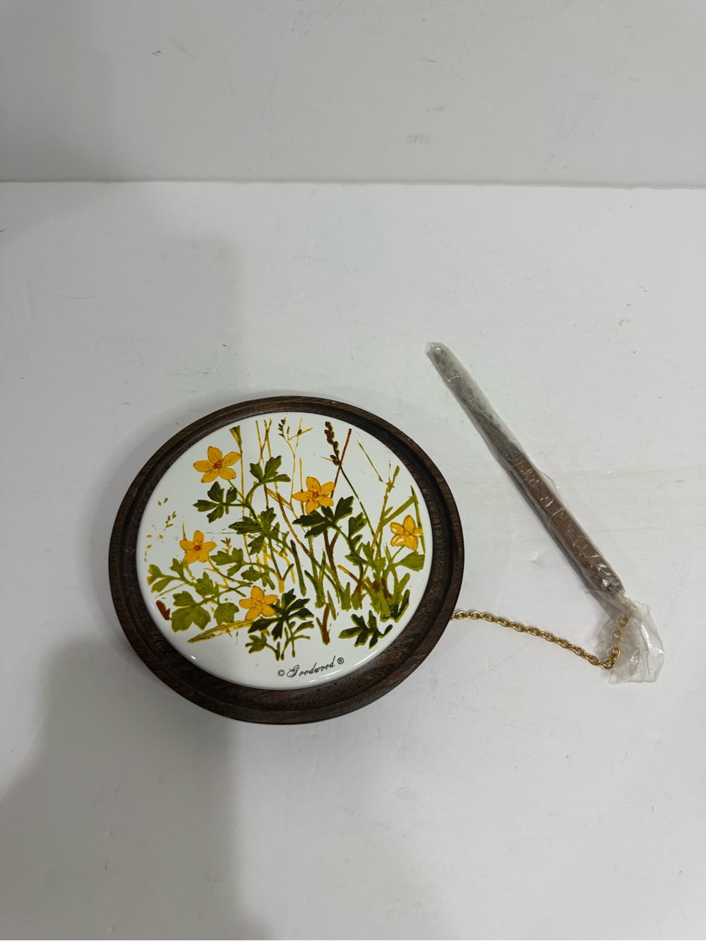 Goodwood Vintage Floral Cheese Board & Cheese Knife Set